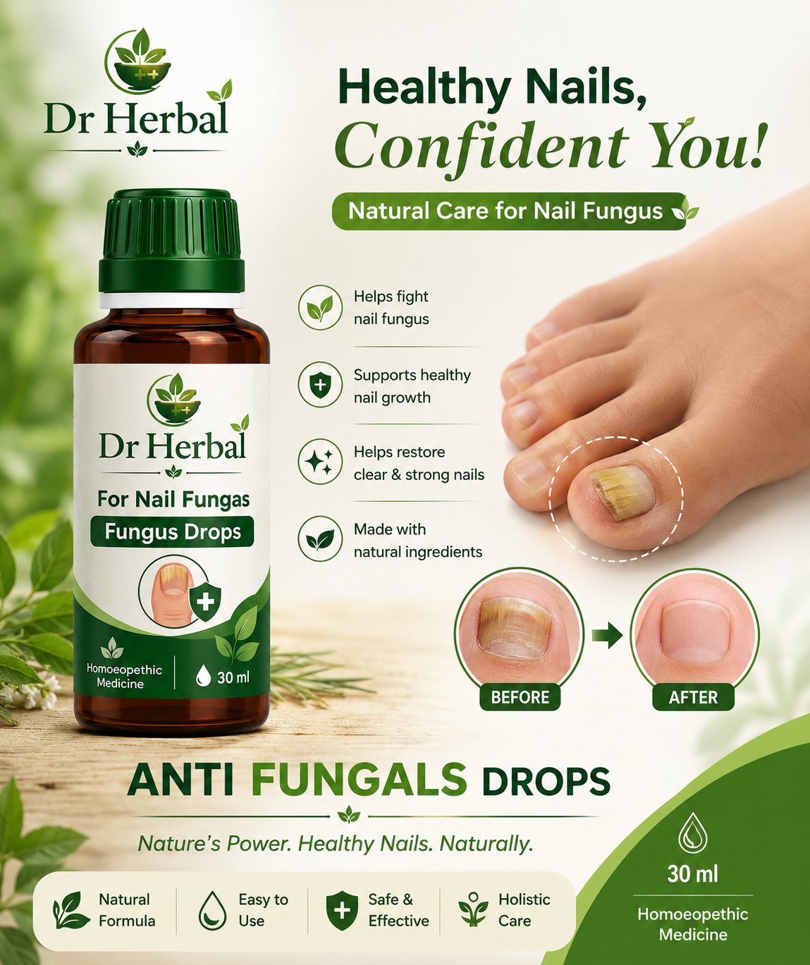FUNGUS Drops For Nail Fungus